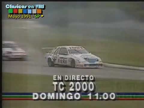 TC 2000 temporada 1991: Publicidad de carrera en Mendoza (TELEFE)