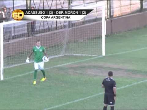 Copa Argentina: Acassuso 1 (3) vs Dep.Morón 1(2)