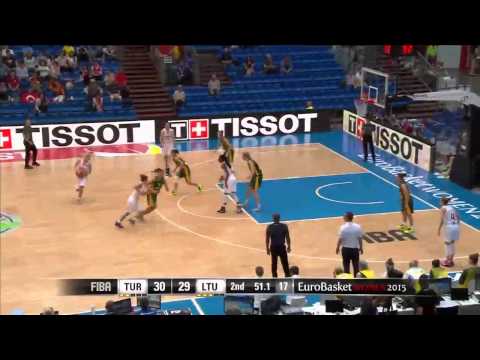 Turkey v Lithuania - Stream - 2015 FIBA EuroBasket Championship for Women
