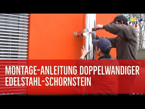 Installation instructions: Retrofitting a stainless steel chimney - ideal for do-it-yourselfers