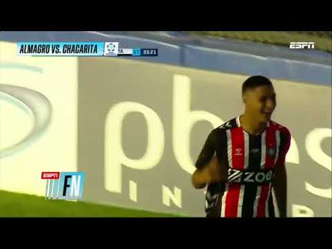 Almagro 1 - Chacarita 3 - 03/04/2022