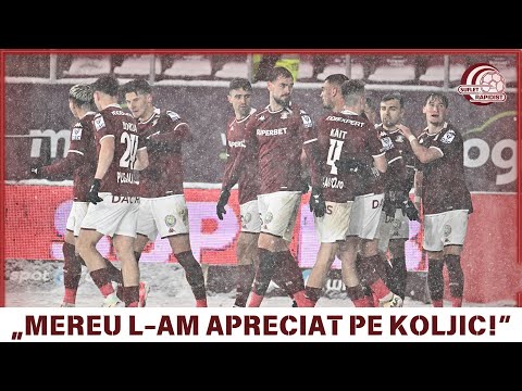 Elvir Koljic, DIALOG INEDIT cu colegii de la Rapid: „Mi-a spus cum ii place sa joace. E un plus”