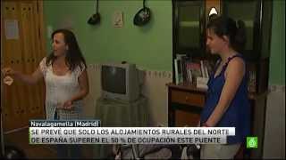 preview picture of video 'Alojamientos Rurales La Aldaba en laSexta TV - Navalagamella'