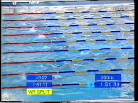 1998 | Ian Thorpe | World Champion | Men's 400m Freestyle | 15 Years Old | 4.46.29