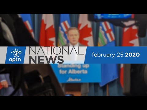 APTN National News February 25, 2020 – Beyak apology, Tydendinaga protests