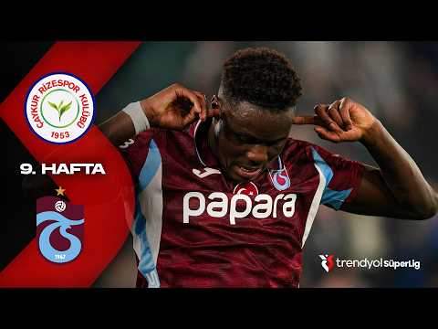 Çaykur Rizespor - Trabzonspor - Highlights/Özet | Trendyol Süper Lig - 2026/27
