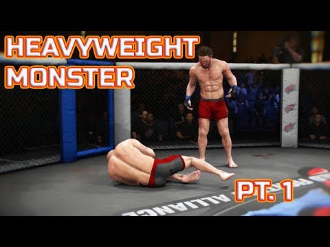 UFC 3 Career Mode Part 1 - Heavyweight