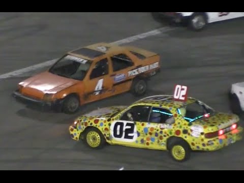 Irwindale Speedway Flag Pole Race 8-1-15