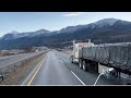 A day in a life of truck driver in Canada