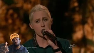No!  Kristen Merlin  Performs "i'll drive your truck " The Voice 2014 top 8 reaction