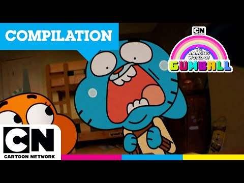 最恐怖的口香糖劇集 | 口香糖 | 萬聖節 | @cartoonnetworkuk (Funniest Scary Gumball Episodes | Gumball | Halloween | @cartoonnetworkuk)