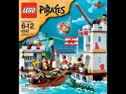Lego Pirate Set 6242 Soldiers' Fort Imperial Red Coat FOJ