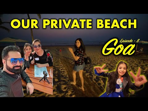 Private Beach & Room Tour of New Resort 😍 Goa Ep.8  @RamneekSingh1313 @CuteSisters | Harpreet SDC