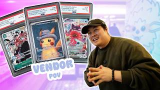 Pokémon Grails Were Flying! | Collectors Fest | Pokémon/ One Piece Vendor POV