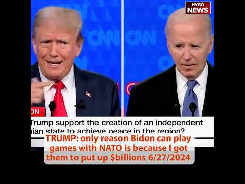 Trump: Did anybody get fired for allowing 18M people in? Biden: Endorsed by the Border Patrol