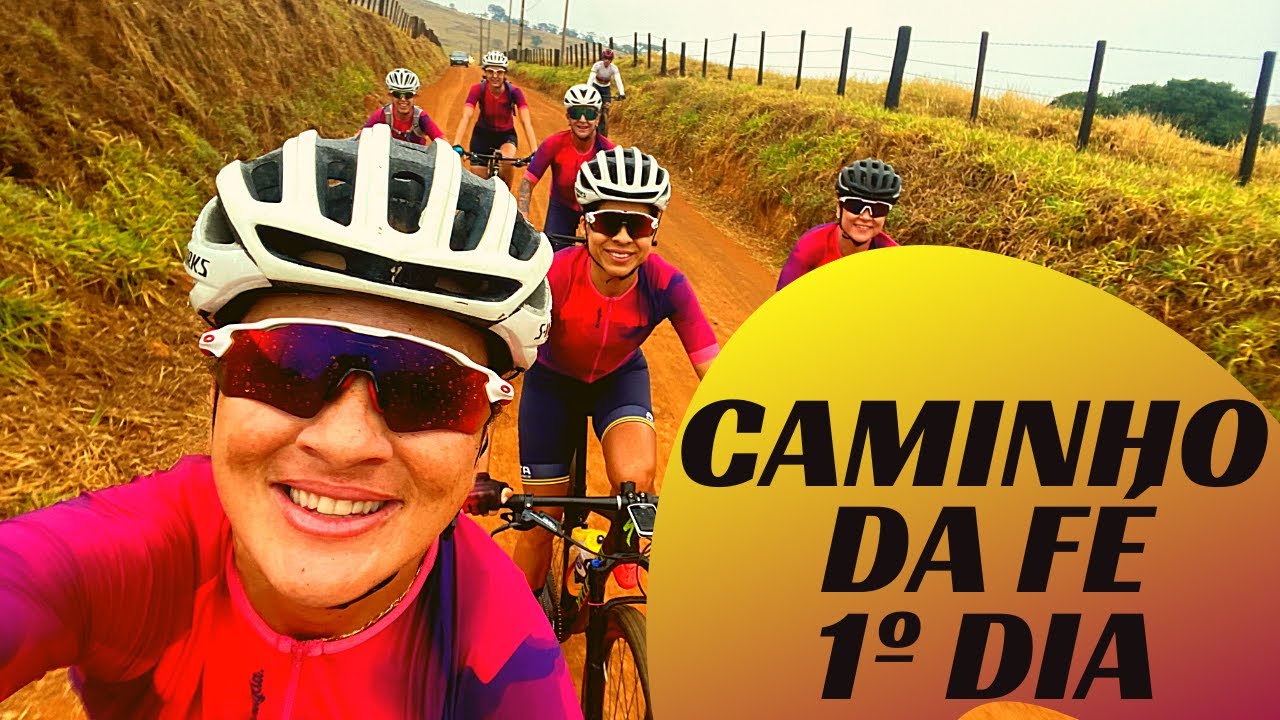 1° DIA CAMINHO DA FÉ - 6 MULHERES INDO APARECIDA DE MTB POR TERRA