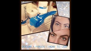 How to use the Rodan and Fields Roller | AMP MD Roller + Redefine Regimen