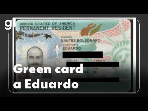 Governo dos EUA concede 'green card' a Eduardo Bolsonaro