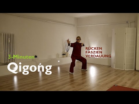 3-Minuten-Qigong für Rücken, Faszien und Verdauung