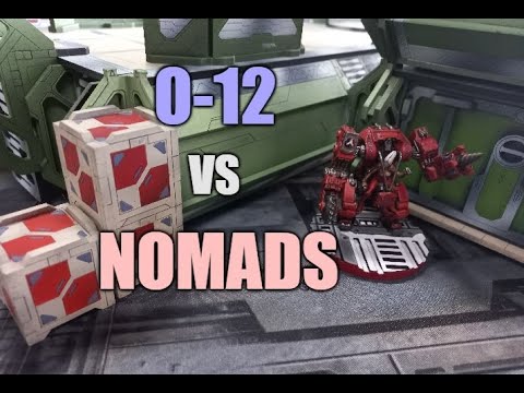 Infinity Battle Reports - O-12 vs Nomads (Supplies, Unmasking)