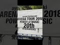 Ayumi Hamasaki ARENA TOUR 2018 POWER Of MUSIC 20th Anniversary