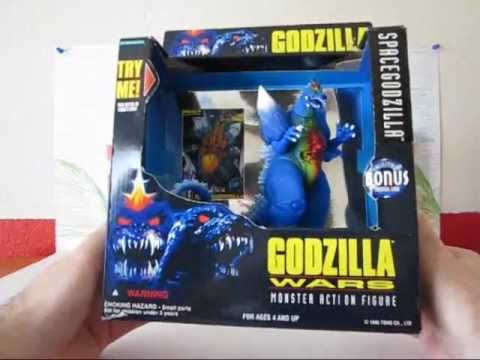 Trendmasters 5-inch Roaring Spacegodzilla Toy Unboxing & Review