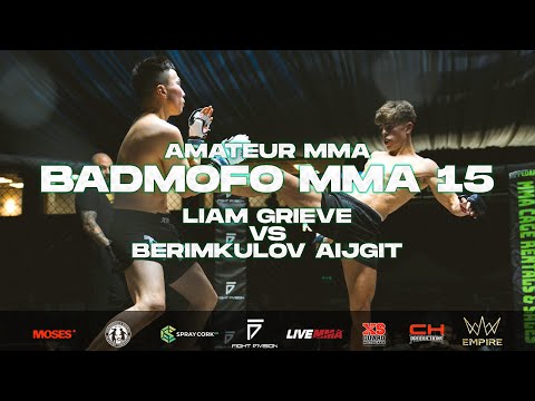 BMF 15 | Liam Grieve vs. Berimkulov Aijgit | Amateur-MMA