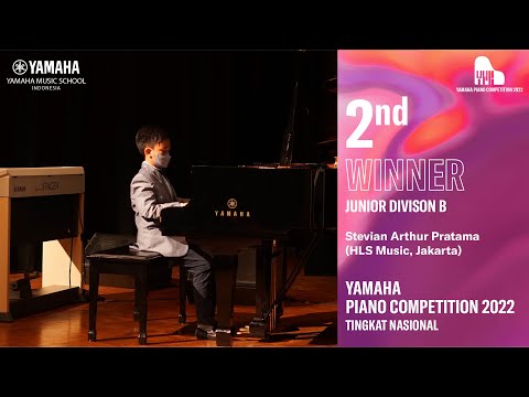 Yamaha Piano Competition 2022 , 2nd Winner Junior B - Stevian Arthur Pratama