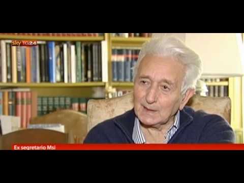L'ultima intervista a Pino Rauti (2010)