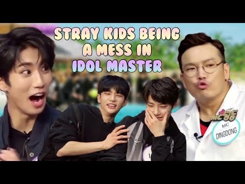 STRAY KIDS BEING A MESS ON IDOL MASTER
