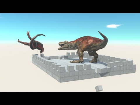 NEW TREX SKY ARENA vs EVERY UNIT - Animal Revolt Battle Simulator