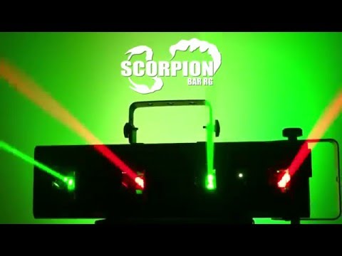 Chauvet DJ Scorpion Bar RG Quad-beam Aerial Effect Laser