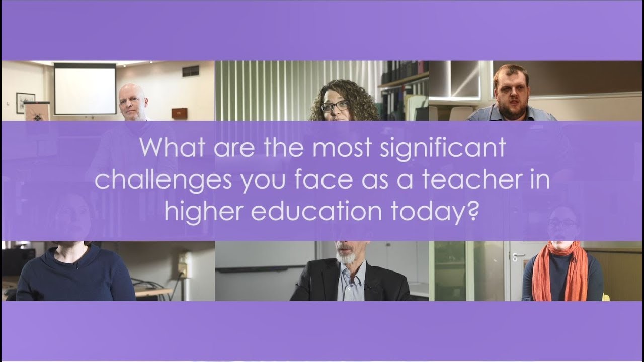 What are the most significant challenges you face as a teacher in higher education today?