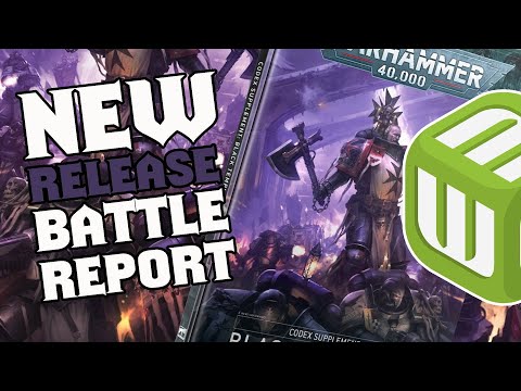 NEW Black Templars VS Orks Warhammer 40k Battle Report - First Impressions