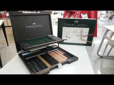 Estojo Faber Castell Pitt Monochrome 86 peças