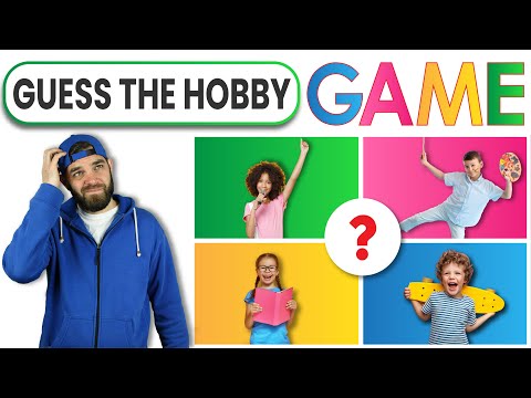 Hobbies Guessing Game | English Vocabulary | English Activity for Kids