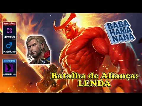 BAL - Universal Masculino Armadilha - Thor T4 (Fúria Poderoso) 5.8M