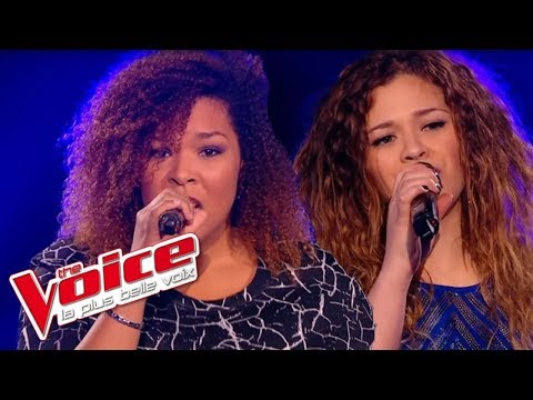 Zaz – Éblouie par la nuit | Maliya Jackson VS Carole Anne | The Voice France 2015 | Battle