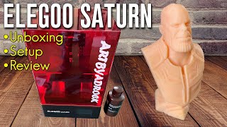 Create HUGE 3D Prints With Elegoo Saturn - Unboxing, Setup & Full Review