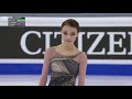 Anna Shcherbakova Free Skate Figure Skating World Championships 2021 BBC English Commentary