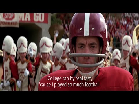 English Speaking Listening Practice with Movies - Forrest Gump 1
