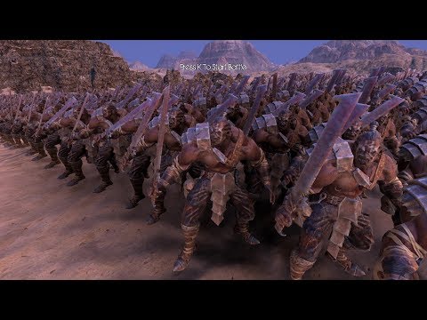 UEBS - 10 000 spartans vs 10 000 orcs - Ultimate Epic Battle Simulator