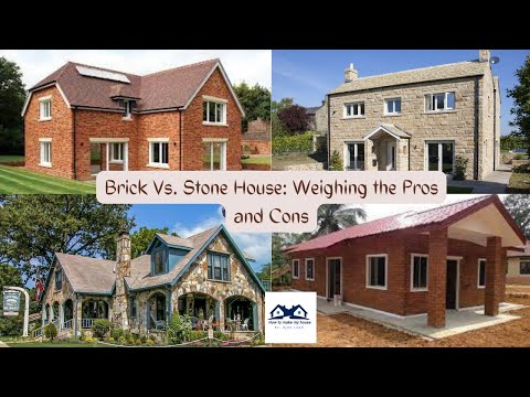 Brick Vs  Stone Masonry Weighing the Pros and Cons | Which one is Better Brick House or Stone House