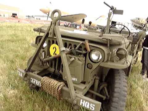 PredatorFlys OverHead... Jeep's Tango airCover, 50CaliberM/gun...@ChinoAirShow, May2011 video thumbnail