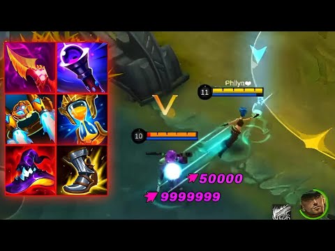 THANK YOU MOONTOON FOR THIS NEW ONE SHOT BUILD FOR KARINA!!! - MLBB