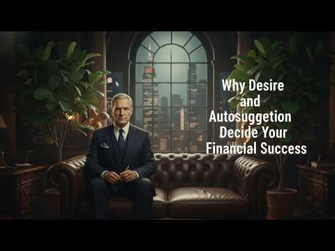2 Things: Desire and Autosuggestion Decide Your Financial Success | mindset | wealth | Money