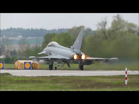 Luftwaffe Eurofighter Transall A400M Action Fliegerhorst Neuburg 11.05.2021