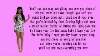 Nicki Minaj - Fire Burns Lyrics