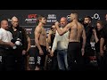 Arnold Allen vs. Dan Hooker UFC London Weigh-In Staredown - MMA Fighting