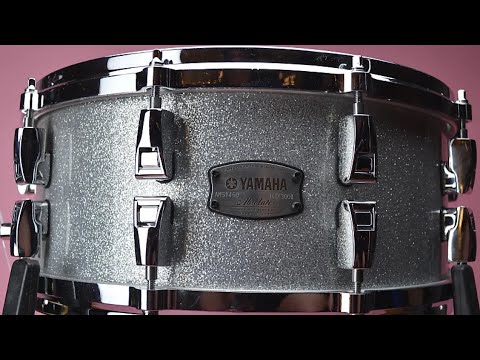 YAMAHA 14X6 ABSOLUTE HYBRID MAPLE - SNARE DRUM REVIEW - SILVER SPARKLE - REMO P77 - JESSE DELALI
